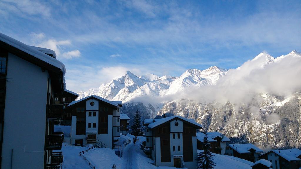 Appartement In 1700M Mit Traumblick Grächen Exteriör bild