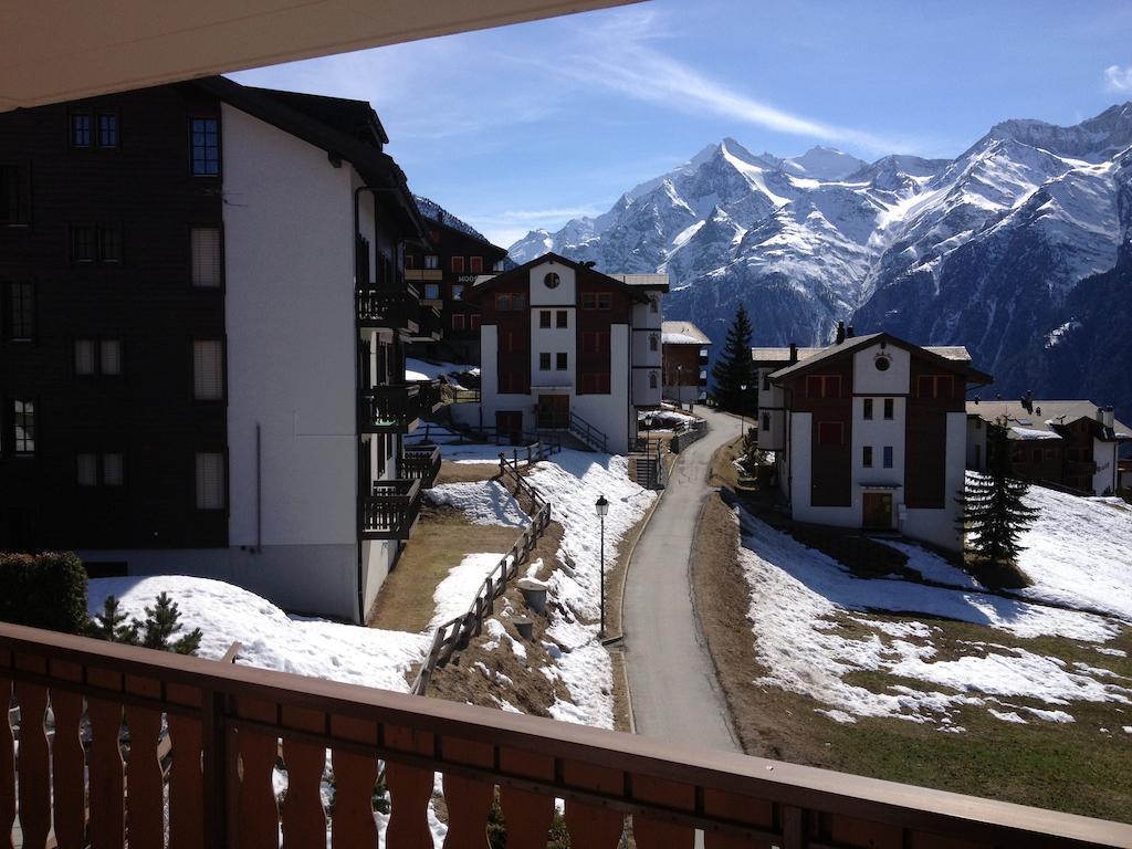 Appartement In 1700M Mit Traumblick Grächen Exteriör bild