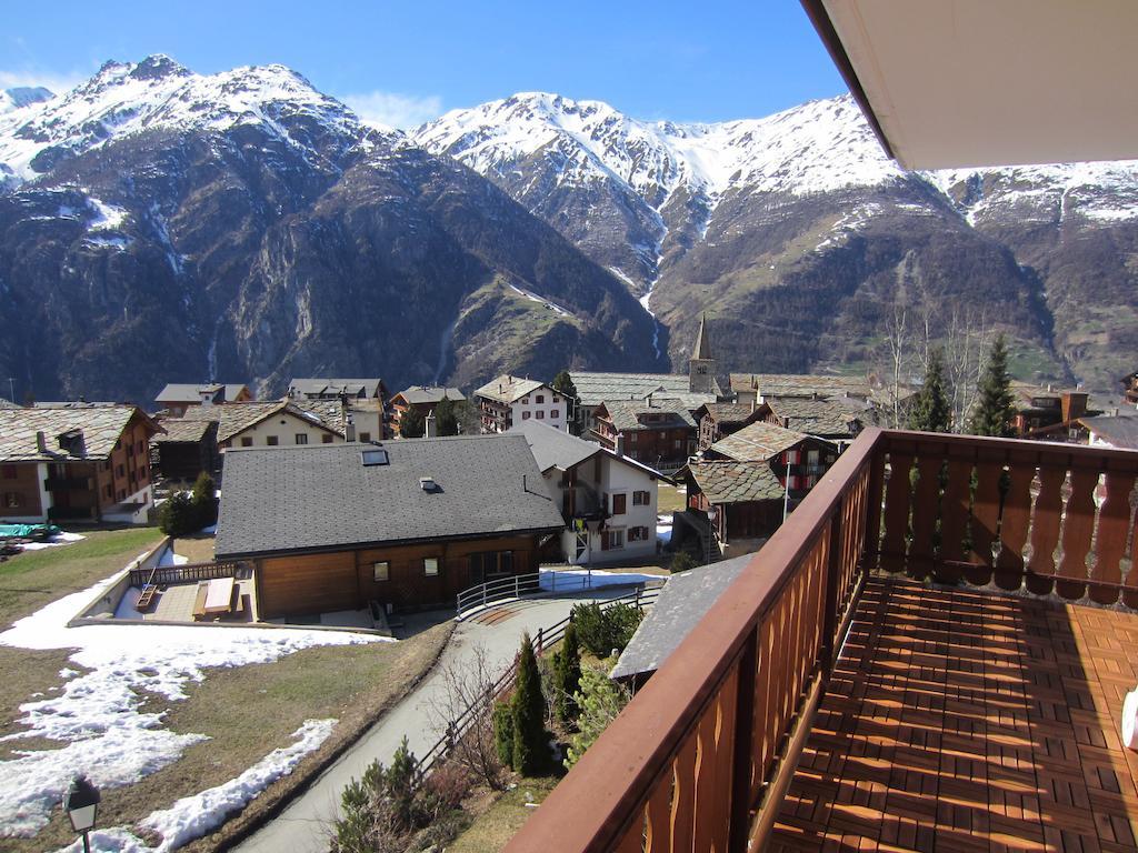 Appartement In 1700M Mit Traumblick Grächen Exteriör bild