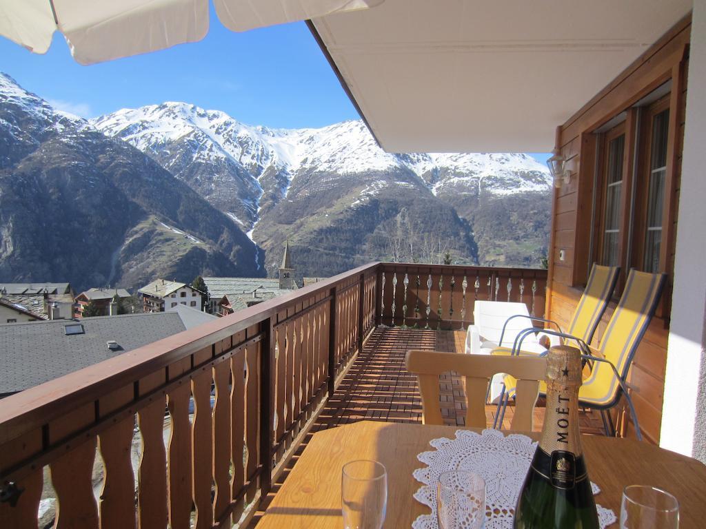 Appartement In 1700M Mit Traumblick Grächen Exteriör bild