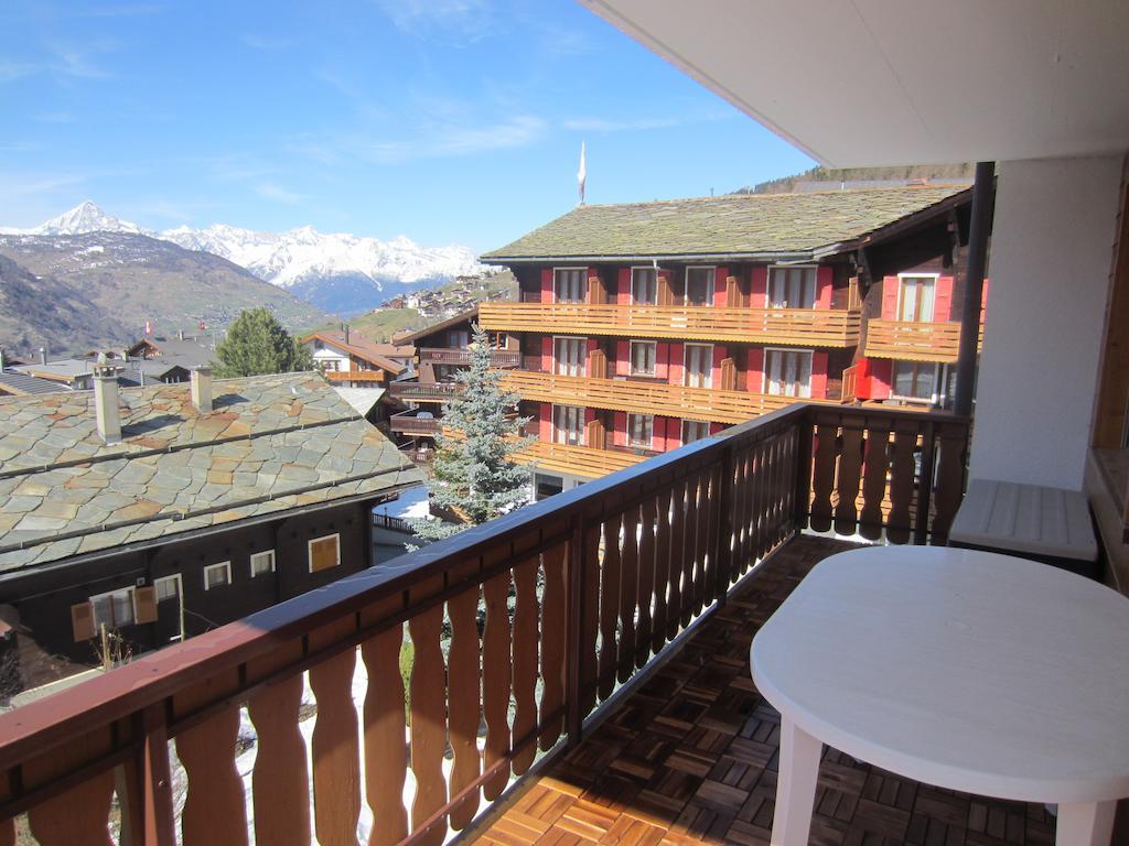 Appartement In 1700M Mit Traumblick Grächen Exteriör bild