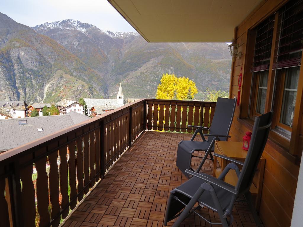 Appartement In 1700M Mit Traumblick Grächen Exteriör bild