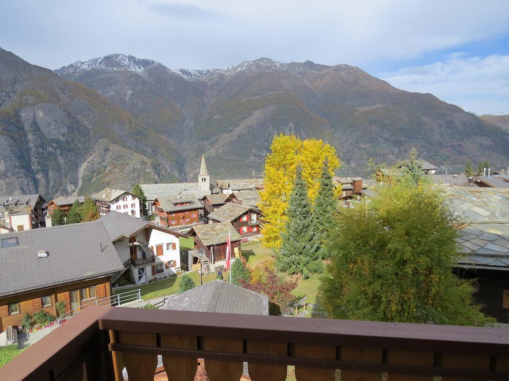 Appartement In 1700M Mit Traumblick Grächen Exteriör bild